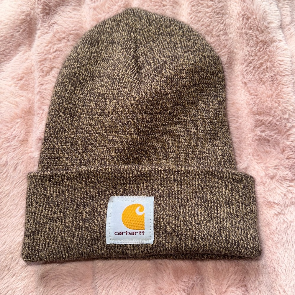 Carhartt Heathered Brown Beanie